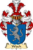 v.23 Coat of Family Arms from Germany for Wisch