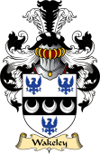English Coat of Arms (v.23) for the family Wakeley