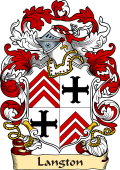 English or Welsh Family Coat of Arms (v.23) for Langton