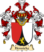 German Coat of Arms (v.25b) Hennicke