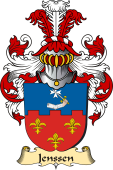 v.23 Coat of Family Arms from Germany for Jenssen