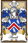 Scottish Coat of Arms Bookplate for Hewatt