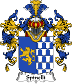 Italian Family Coat of Arms (v.25b) Spinelli