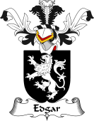 Coat of Arms from Scotland for Edgar
