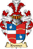 v.23 Coat of Family Arms from Germany for Krenner
