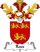 Coat of Arms from Scotland for Roos