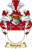 English Coat of Arms (v.23) for the family Farrant