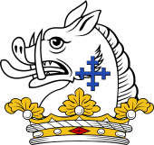 Family crest from Ireland for Newton (Carlow)