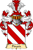 French Family Coat of Arms (v.23) for Pinard