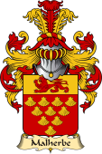 French Family Coat of Arms (v.23) for Malherbe