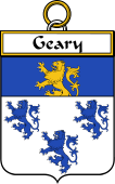 Irish Badge for Geary or O'Geary
