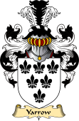 English Coat of Arms (v.23) for the family Yarrow