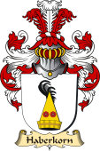 v.23 Coat of Family Arms from Germany for Haberkorn