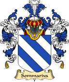 Italian Family Coat of Arms (v.25a) Sommariva