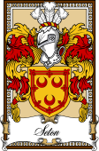 Scottish Coat of Arms Bookplate for Seton
