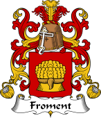 Coat of Arms from France for Froment