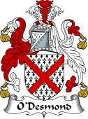 Irish Coat of Arms for O'Desmond