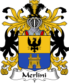 Italian Coat of Arms for Merlini