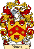 English or Welsh Family Coat of Arms (v.23) for Nixon (Blechingdon, Oxford)