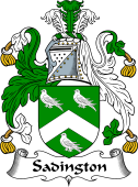 English Coat of Arms for the family Sadington