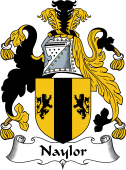 English Coat of Arms for the family Naylor