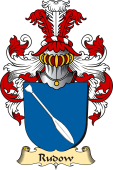 v.23 Coat of Family Arms from Germany for Rudow