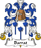 Coat of Arms from France for Barrat
