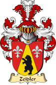 v.23 Coat of Family Arms from Germany for Zeidler
