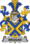 Irish Coat of Arms for Brogan or O'Brogan