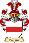 v.23 Coat of Family Arms from Germany for Pochner