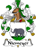 German Wappen Coat of Arms for Niemeyer