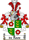 Dutch Coat of Arms for de Roos