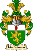 Irish Family Coat of Arms (v.23) for MacGuinness or MacGinnis