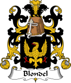 Coat of Arms from France for Blondel