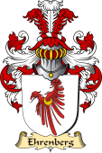 v.23 Coat of Family Arms from Germany for Ehrenberg