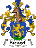 German Wappen Coat of Arms for Stengel