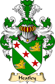 Irish Family Coat of Arms (v.23) for Heatley