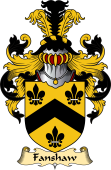 English Coat of Arms (v.23) for the family Fanshaw