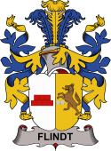 Danish Coat of Arms for Flindt