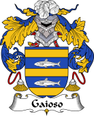 Portuguese Coat of Arms for Gaioso