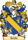 English or Welsh Family Coat of Arms (v.23) for Kettle (London)