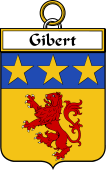 French Coat of Arms Badge for Gibert