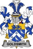 Irish Coat of Arms for Goldsmith