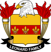 American Coat of Arms for Leonard