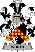 Irish Coat of Arms for Worth or McWorth