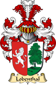 v.23 Coat of Family Arms from Germany for Lobenthal
