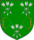 Scottish Family Shield for Bower