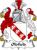 English Coat of Arms for the family Oldfield