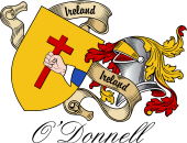 Sept (Clan) Coat of Arms from Ireland for O'Donnell