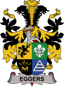 Coat of arms used by the Danish family Eggers